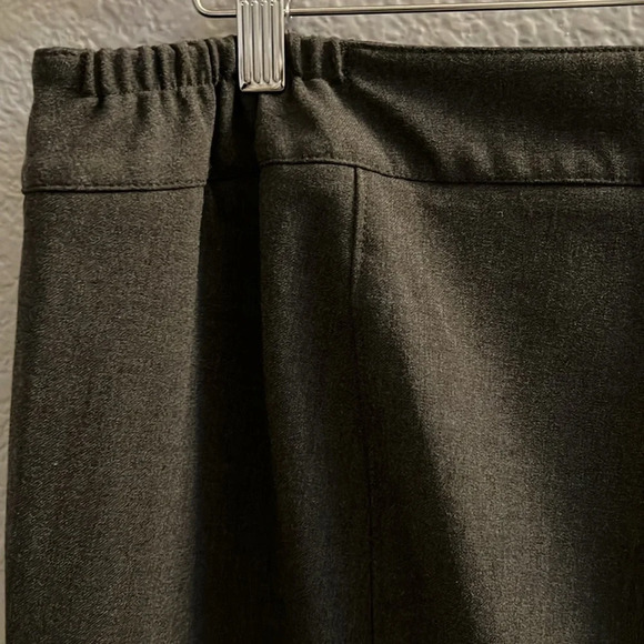 Talbots Refined Gray Straight Leg Trouser Dress Pants Size 16W - Picture 4 of 8